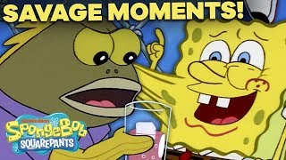 SpongeBobs Top 26 Most Savage Moments 💀 [upl. by Ammon413]