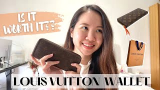 LOUIS VUITTON CLEMENCE WALLET 6 YEARS WEAR amp TEAR  WHAT FITS  PROS amp CONS [upl. by Eesdnyl]