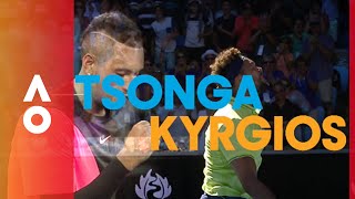 Kyrgios v Tsonga dream becomes a reality  Australian Open 2018 [upl. by Tasia311]