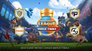 2020 Clash Royale League World Finals  Day 2 English [upl. by Corvese469]