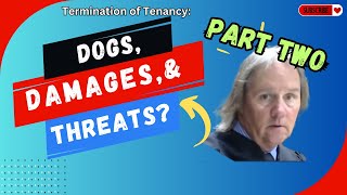 Termination of Tenancy PART TWO [upl. by Ybrek]