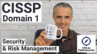 CISSP Domain 1 All Killer No Filler Security amp Risk Management cissp [upl. by Mathews88]