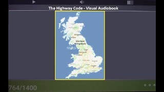 UK  The Highway Code  VisualAudiobook [upl. by Ynetruoc]