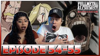 NO MERCY Fullmetal Alchemist Brotherhood Episode 54  55 Reaction [upl. by Anerdna]