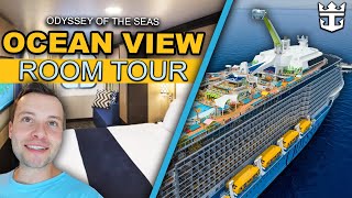 Quantum of The SeasAnthem of The SeasOvation of The Seas Ocean View Obstructed Balcony Cabin [upl. by Kissel]