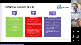 GP webinar on using the NonSpecific Symptoms NSS Pathway [upl. by Naujik]