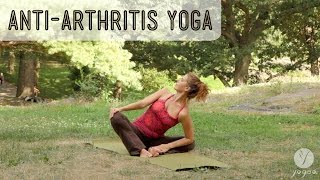 Arthritis Alleviating Yoga Routine Combo Flex open level [upl. by Euqilegna]