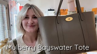 Mulberry Bayswater Tote Review [upl. by Lasorella]