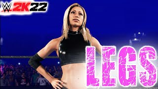 WWE2K22 Stacy Keibler REAL entrance [upl. by Herod160]