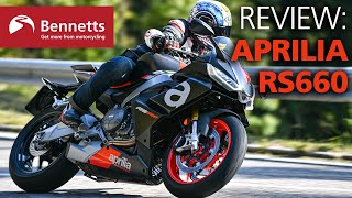 FULL and COMPLETE Review of 2021 Aprilia RS660 Unreliable [upl. by Enom257]