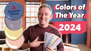 2024 COLOR TRENDS  Benjamin Moore Color of the Year REVEALED [upl. by Jarrod]