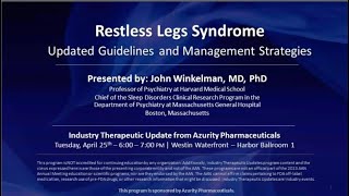 Restless Legs Syndrome Updated Guidelines and Management Strategies [upl. by Lerim370]