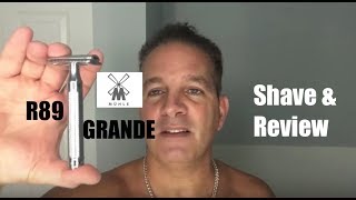 Mühle R89 GRANDE Razor Shave amp Review [upl. by Perpetua508]