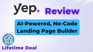 Yepso Review NoCode AIPowered Landing Page Builder [upl. by Xineohp558]