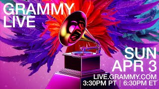 Watch GRAMMY Live On Sunday April 3  2022 GRAMMYs [upl. by Sylram337]