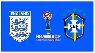 PES2021  Inglaterra vs Brasil  Copa Mundial  Final [upl. by Celle]