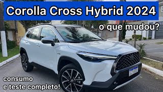 NOVO COROLLA CROSS 2024 VERSÃO TOP DE LINHA XRX HÍBRIDO É MUITO BONITO E MELHOR QUE COMPASS PREÇOS [upl. by Amberly]