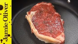 How To cook steak with Jamie Olivers mate Pete [upl. by Ayatnohs344]