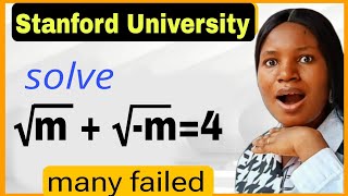 A Stanford University interview math question can you pass this exam [upl. by Woothen904]