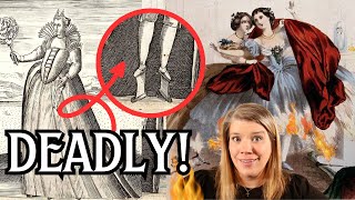 DEADLY FASHION TRENDS  Deadly Fashion in the Victorian Era [upl. by Woolson722]