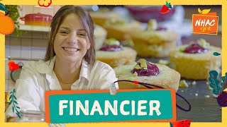 FINANCIER Elisa Fernandes ensina como fazer bolinho de amêndoas  Funcionária do Mês [upl. by Netsirt]