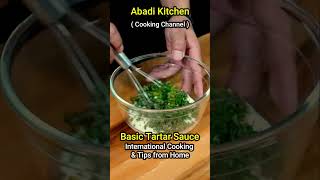 Basic Tartar Sauce Recipe  Tartare Sauce [upl. by Drofniw491]