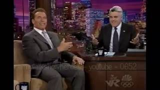 SCHWARZENEGGER  GOVERNATOR on LENO [upl. by Hollenbeck]