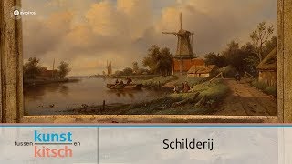 Kostbaar schilderij wordt bewaard onder het bed  Oeps  Tussen Kunst en Kitsch [upl. by Nwahsyd]