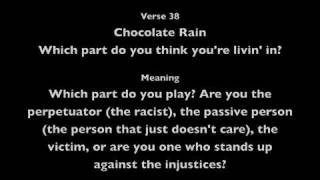 The Meaning of quotChocolate Rainquot [upl. by Elumas753]