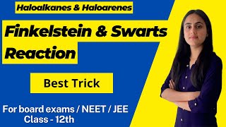 Finkelstein reaction  swarts reaction  class 12 Haloalkanes and Haloarenes [upl. by Nesyla]