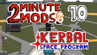 RemoteTech  2 Minute Mods  Kerbal Space Program 10 [upl. by Socha]