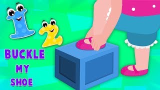 One Two Buckle My Shoe  comptine pour enfant  vidéo pour enfants  Counting Numbers [upl. by Asirram]