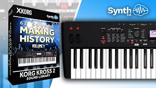 62 SOUNDS  MAKING HISTORY VOL1  KORG KROSS  KROSS 2 [upl. by Ainoloppa]