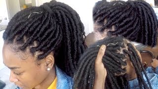 How To  Individual Crochet Goddess Locs Like A Pro  Views From A Living Room Stylist [upl. by Bullock458]