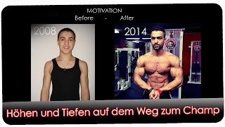 Höhen und Tiefen auf dem Weg zum Champ  MOTIVATION  Tranformation [upl. by Nossila]