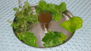 Herbal Drink Kashayam For Cold  Traditional Method [upl. by Notloc]