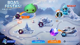 Winterland Event Interface Open केसे करें  How to Complete Winterland Event Free Fire 2023 [upl. by Aniram103]