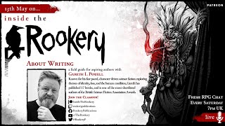 About Writing with Gareth L Powell ITR S5E4 [upl. by Voss]