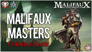 Malifaux Masters Cornelius Basse GuildExplorers Society [upl. by Erasmus]