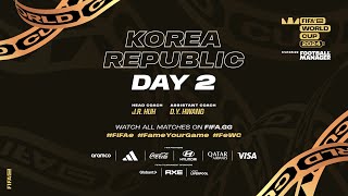 FeWC24ftFM  Manager Stream Korea Republic  Day 2 [upl. by Hemingway307]