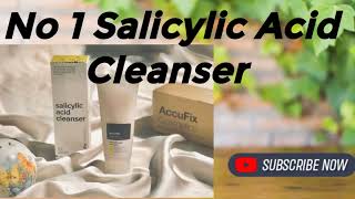 Salicylic Acid Cleanser  No 1 cleanser  Accufix cosmetics [upl. by Sidwel]