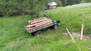 Schilter 1800 beim Holzfahren [upl. by Petula670]