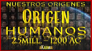 HUMANOS 💥NUESTRA EVOLUCION【25mills1200 AC】EDAD de PIEDRA  BRONCE💥🛑DOCUMENTAL Akadimia [upl. by Nabatse]