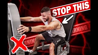 How to PROPERLY Use the Abductor amp Adductor Machine [upl. by Werbel]