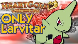 Can I Beat Pokemon HeartGold with ONLY LARVITAR [upl. by Christan]