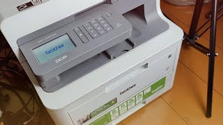 Drukarka laserowa Brother DCPL3550CDW  Recenzja dobrego sprzętu 3w1 [upl. by Cristabel502]