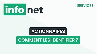 Actionnaires comment les identifier  définition aide lexique tuto explication [upl. by Sandye29]