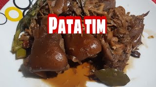 How to cook Pata tim  My own way [upl. by Ylera]