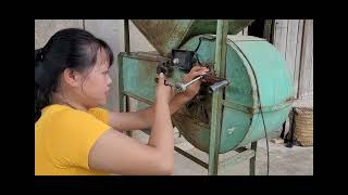 Genius Girl Repairing Electric Motor Fan [upl. by Adnil161]