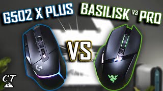 Razer Basilisk V3 Pro Vs Logitech G502 X Plus [upl. by Holsworth581]